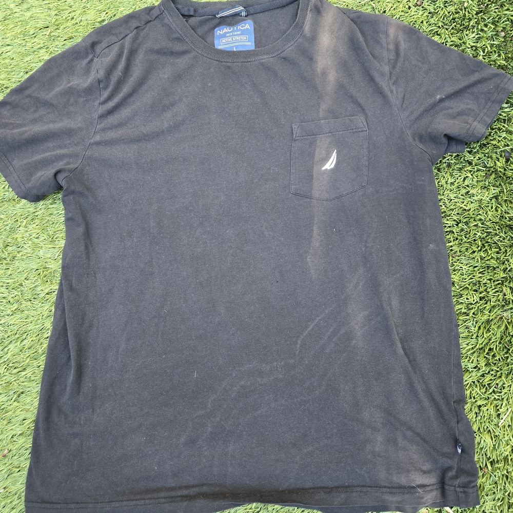 Nautica Men's Black T-Shirt